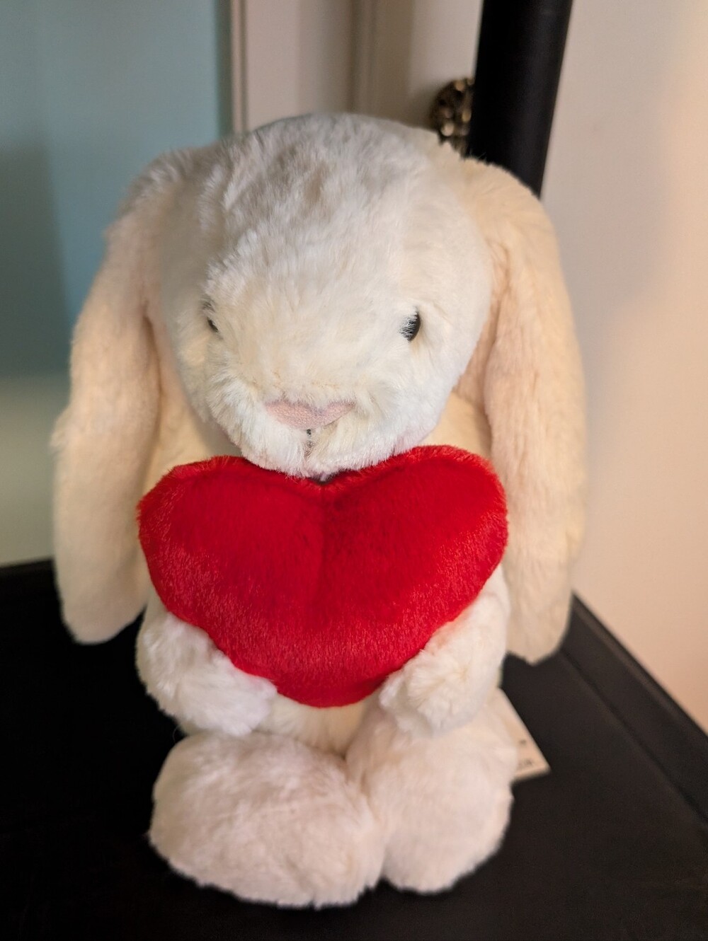 Jellycat Bashful Red Heart Bunny